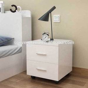 Diferentes Colores de pino de madera de teca en el pecho de cajones <span class=keywords><strong>con</strong></span> <span class=keywords><strong>ruedas</strong></span> - Product Image 4