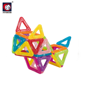 소년과 소녀를위한 마그네틱 타일 어린이를위한 플라스틱 자석 블록 빌딩 - Product Image 3