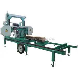 China Sawmillworld timber log cutting saw portable bandsaw sawmill for woodworking