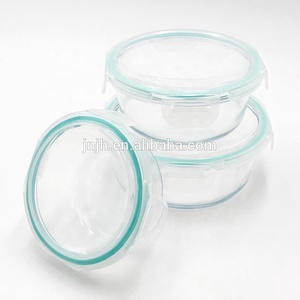 Recipientes herméticos de vidrio para microondas, recipientes de comida con tapas de silicona - Product Image 2