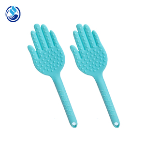 Medical Shot Body Health Beat Board Pad Palm clap Forma de <span class=keywords><strong>la</strong></span> mano clap Silicona Masaje Palillo - Product Image 1