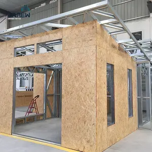 Insulation wrapping building light steel frame house