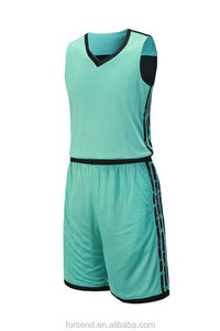 Top quality cheap Sublimation custom new Design Green basketball Jersey - Product Image 3