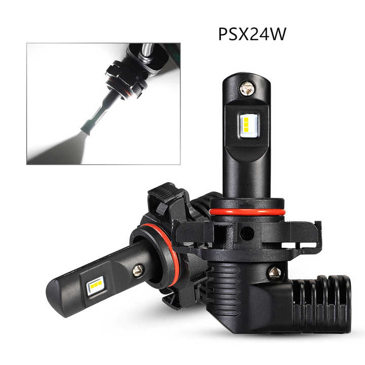 Novsight السيارات مخصصة رقاقة صغيرة حجم المصباح led لمبات 10000LM 60 W H11 H4 H7 الصمام العلوي