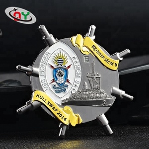 Promozione a buon mercato in rilievo inciso militare 3d 2d moneta rotonda con logo personalizzato in bianco monete per incisione - Product Image 6