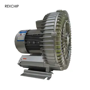 2.2KW Chất Lượng Tốt Nhất Big Airflow Ring Blower Cho Máy Hút Bụi Công Nghiệp