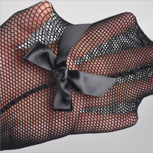 Collants en micro-maille noire transparente pour femmes Beileisi <span class=keywords><strong>avec</strong></span> nœud à l'<span class=keywords><strong>arrière</strong></span> - Product Image 3