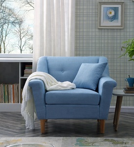 MUEBLES DE china exportación tela escandinavo sofá último sofá de la sala de diseño sofá de 2 plazas - Product Image 4