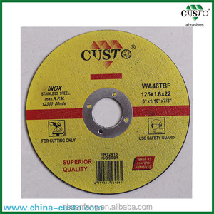 De Corte abrasivo <span class=keywords><strong>disco</strong></span> 4 pulgadas T42 100X2,5X16mm MPA EN12413 precio de <span class=keywords><strong>la</strong></span> venta al por mayor de China de acero inoxidable - Product Image 6