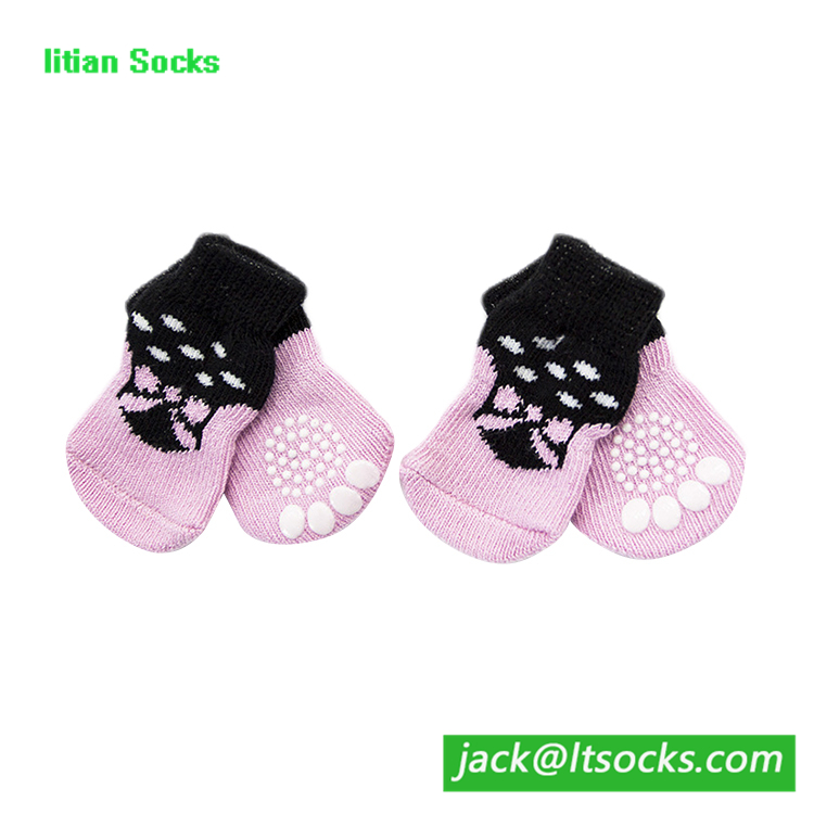 Щенок резиновые водонепроницаемые противоскользящие обувь для животных носки для собак кошки