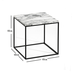 <span class=keywords><strong>Table</strong></span> basse moderne en marbre avec cadre en fer, meuble de salon, hôtel, maison, style européen - Product Image 5