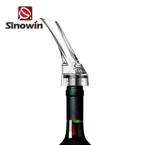 Blanc Mini <span class=keywords><strong>Vin</strong></span> premium <span class=keywords><strong>Aérateur</strong></span> Bouteille Fiche Entonnoir En Silicone <span class=keywords><strong>Bouchon</strong></span> Verser <span class=keywords><strong>Verseur</strong></span> - Product Image 1