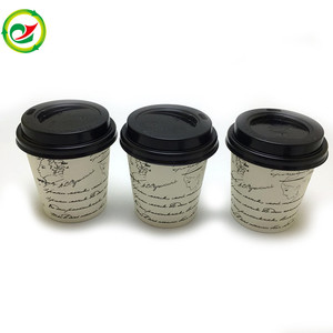 Fuente del fabricante al por mayor de encargo negro taza de <span class=keywords><strong>café</strong></span> de papel - Product Image 1