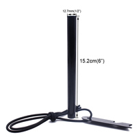 Bâton de feu extérieur personnalisé en ferro rod 12,7*152 mm avec allume-feu en magnésium 142,4 g Marque OEM