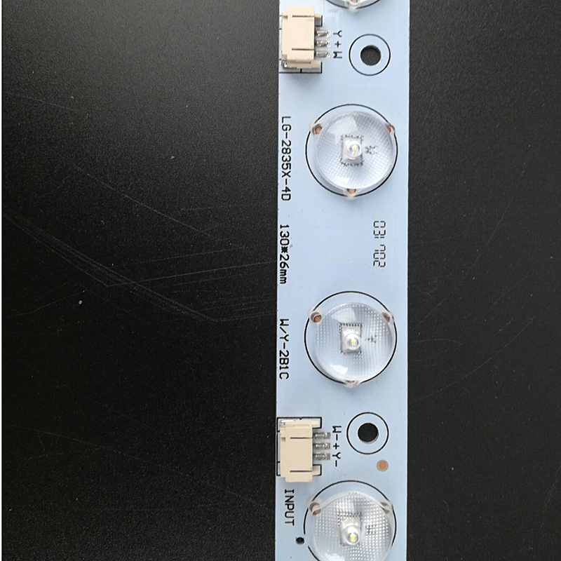 Монохромная или двухцветная SMD 2835 светодиодная осветительная печатная плата 6 Вт