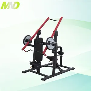 Attrezzatura da palestra combinata per il Fitness caricata a piastra Dual Iso-Lateral Chest Press Lat Pulldown machine allenamento della forza Pull Down Machine