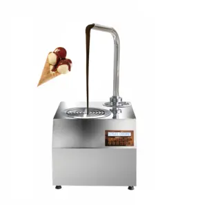 Chocolate Warmer Machine Hot Chocolate Automatic Dispenser Food & Beverage Factory Belt Coating and Polishing Ice Cream