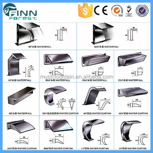 Personnaliser Tous Les Styles <span class=keywords><strong>Piscine</strong></span> Spa Rideau D'eau LED Robinet à Cascade - Product Image 3