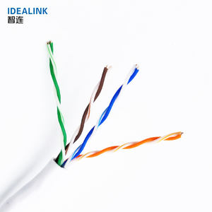 Nueva llegada 1 m 2 m 3 M 5 M 26awg 4 pares cat5e utp cable flexible cat5 cable de red - Product Image 4