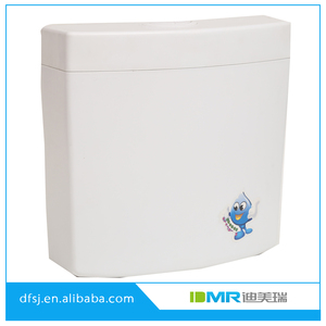Réservoir de toilettes mural à double <span class=keywords><strong>chasse</strong></span>, économiseur d'<span class=keywords><strong>eau</strong></span>, en plastique PP - Product Image 6