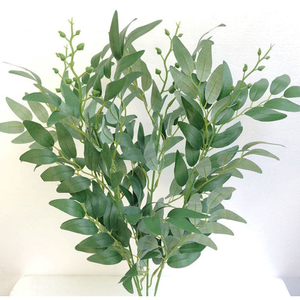 Artificial <strong>Willow</strong> Grass <strong>Branches</strong> Leaves Artificial Greenery for Home Decoration - Product Image 4