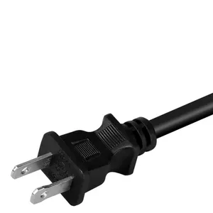 American power cord NEMA1-15P Power Cords 2 pin plug