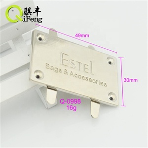Logotipo personalizado etiqueta personalizado diseño bosquejo nombre metal plate Q-0985 - Product Image 5