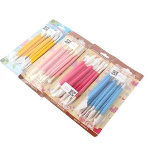 Décoration de gâteau à Fondant, 8 pièces, fleur, sucre, artisanat outils de modélisation, argile - Product Image 6