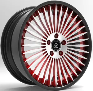 18 19 Inch Rim Paduan Aluminium Ditempa Roda Velg Kosong 5X112 5X120 Velg Mobil