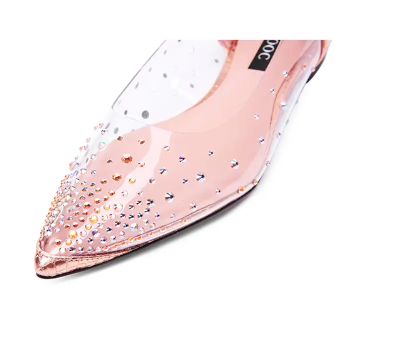最新透明TPUプラスチックラインストーンabクリスタルサンダルアッパー靴用特別アップリケ