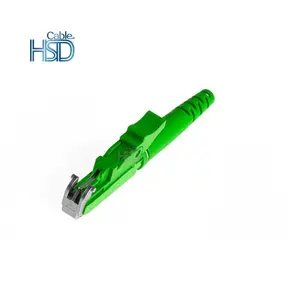 Spring Loaded Shutter E2000 Fiber Optic Assembly SFP LC APC SM Connector Factory Price