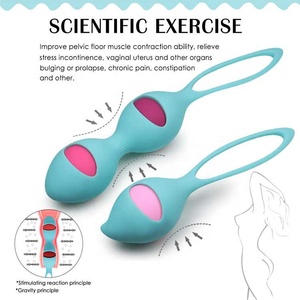 Erwachsene Neuheit Sexspielzeug Kegel Ball Vagina Straffen Übungs set Verschiedene gewichtete Ben Wa Bälle für Frauen aus Silikon - Product Image 2