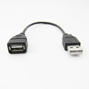 定制 10 厘米多 Usb 2.0 A 男性到类型女性 Usb Otg 电缆