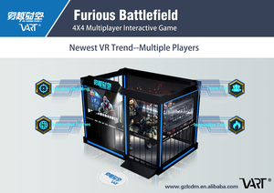 El último juego vr de China vr multijugador película de video realidad virtual <span class=keywords><strong>shooter</strong></span> matando zombies en una gran sala <span class=keywords><strong>espacial</strong></span> - Product Image 2