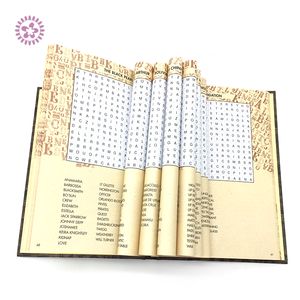 Venta al por mayor a4 de tapa dura de <span class=keywords><strong>crucigramas</strong></span> rompecabezas Sudoku juego libro <span class=keywords><strong>para</strong></span> niños adultos - Product Image 4