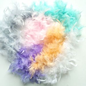 ขนไก่งวงสีรุ้งขนาด40กรัมสำหรับตกแต่ง - Product Image 6