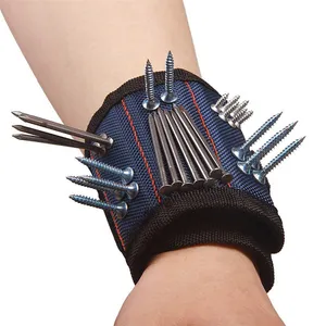 Toolkit Wristband Belt Scissor Screw Holder Tool Storage Wrap Magnetic Wrist Bracelet