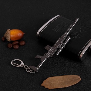 Llavero de Metal de Aleación de Zinc con Mini <span class=keywords><strong>Arma</strong></span> Fusil M4 M249 <span class=keywords><strong>M16</strong></span> de 12 cm en Empaque Blíster - Product Image 5