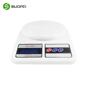 Sf400 barato balanza bolsillo electrónica digital de cocina de vidrio de escala para la venta al por mayor - Product Image 3