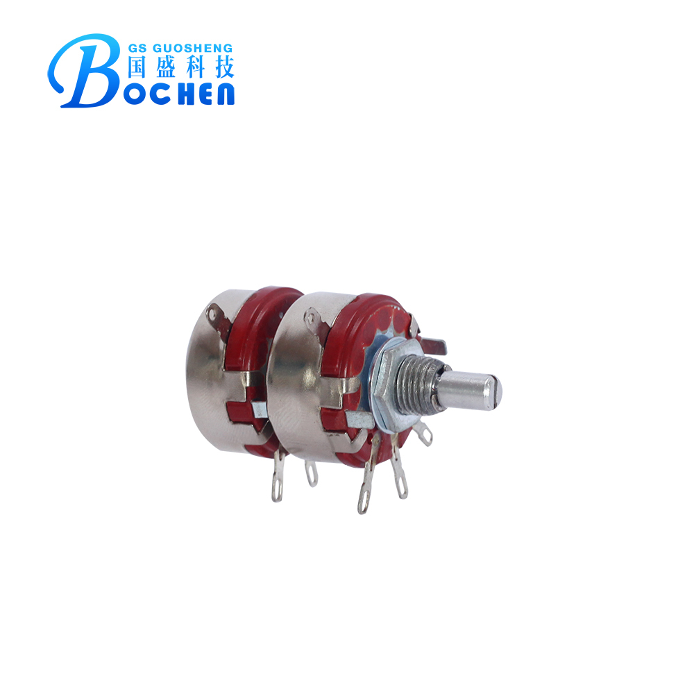 Rotary Carbon film dual WTH118 -2 potentiometer 6 pin potentiometer