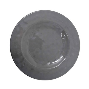 OEM único restaurante de gris sólido 12 PCS rústico granja <span class=keywords><strong>juego</strong></span> de vajilla de melamina de cena <span class=keywords><strong>juego</strong></span> de <span class=keywords><strong>mesa</strong></span> - Product Image 4