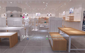 Quảng Châu Giá Giày Hiển Thị Cửa Hàng Kim Loại Gỗ MDF Làm Tổ Bảng Bán Lẻ Giày Hiển Thị Bảng - Product Image 4