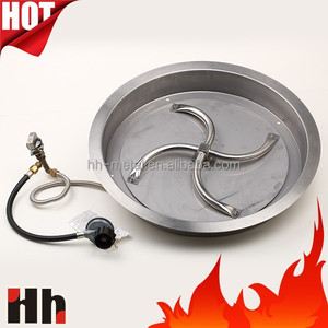 Acero inoxidable al aire libre <span class=keywords><strong>gas</strong></span> natural o LP fogón quemador anillo y plana pan kit con sistema de encendido electrónico - Product Image 6