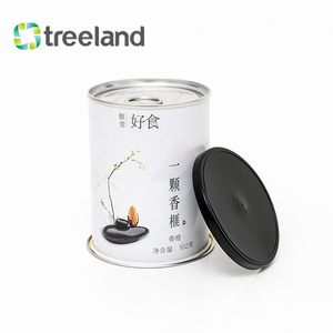 Cấp thực phẩm Vòng giấy ống hộp có thể tái chế thực phẩm rỗng lon với EOE có thể nắp cho bao bì biến mất in ấn xử lý - Product Image 2