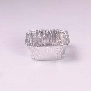 Petit carré en aluminium jetable feuille <span class=keywords><strong>pan</strong></span> pour cuisson - Product Image 2