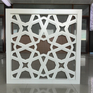 Bên Ngoài Tường Trang Trí Nhôm Moucharabieh Tấm Ốp Mặt Tiền Cho Bức Tường Rèm - Product Image 4