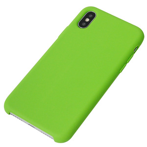 Pour Coque iPhone X XS Max <span class=keywords><strong>XR</strong></span> 8 <span class=keywords><strong>Luxe</strong></span> Microfibre En Caoutchouc Liquide Étui En Silicone - Product Image 3