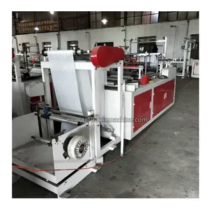 PE plastic rolling apron making machine