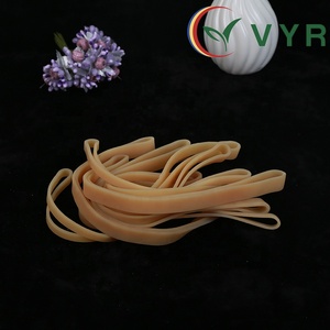 Bán Buôn Tự Nhiên Ban Nhạc Cao Su Chất Lượng Tốt Phẳng Nâu 25Cm Dài Cao Su Cao Su Ban Nhạc Đàn Hồi - Product Image 2