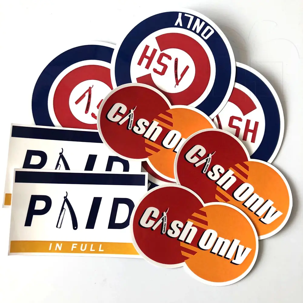 Stiker Vinil Kustom Ukuran Kartu Bisnis dan Ukuran Kartu Kredit